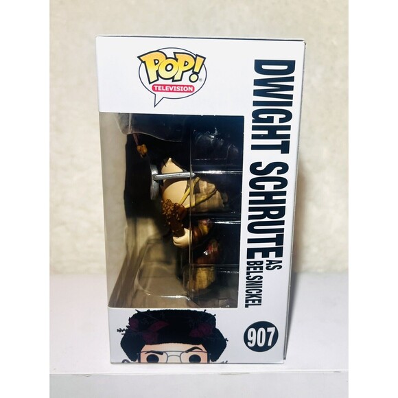 Funko POP Dwight Schrute #907 as Belsnickel The Office With Protector - Picture 3 of 7